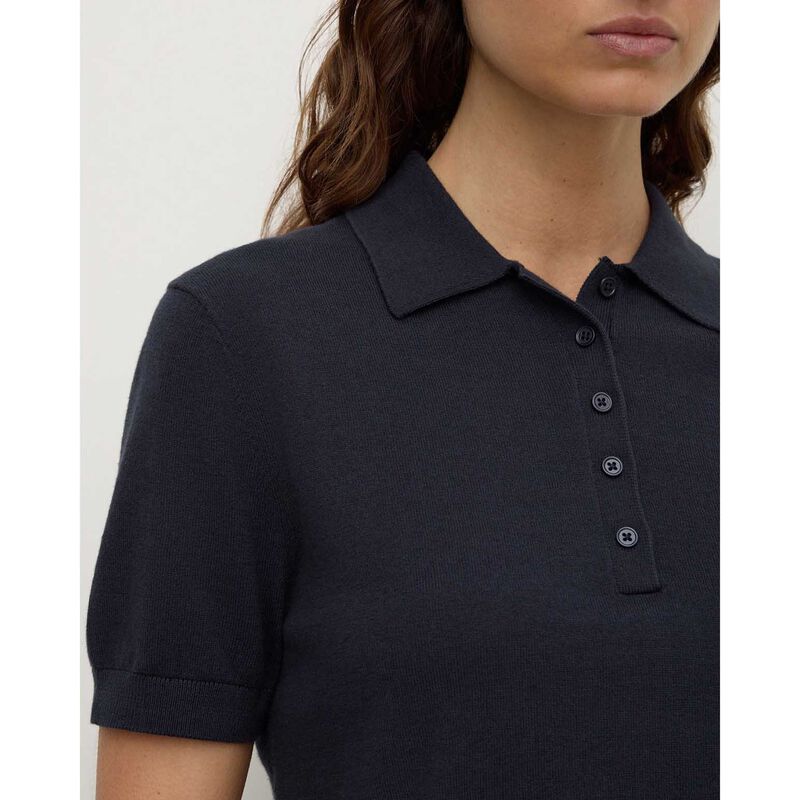 Assembly Label Sloane Cotton Cashmere Polo True Navy image number 2